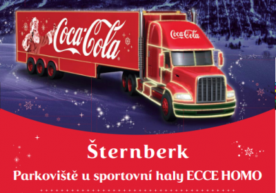 Vánoční kamion Coca-Cola 2022 -  Šternberk