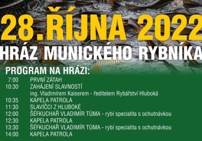 Výlov rybníka Munický 2022