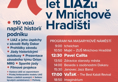 70 let LIAZu v Mnichově Hradišti