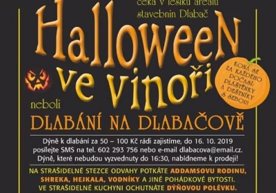 Halloween ve Vinoři neboli dlabání na Dlabačově 2019