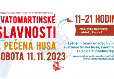 Svatomartinské slavnosti a pečená husa na Náplavce 2023