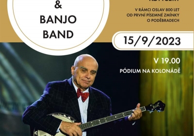 KONCERT BANJO BAND IVANA MLÁDKA v Poděbradech