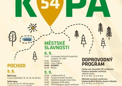 Lanškrounská kopa a městské slavnosti 2023