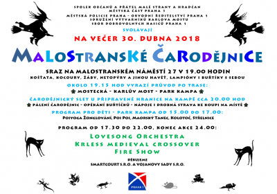 Malostranské čarodějnice 2018