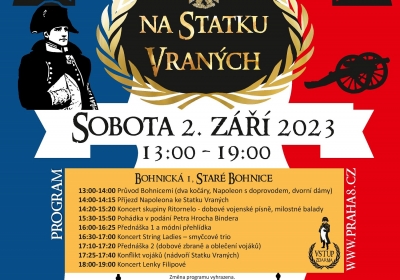 Napoleonské slavnosti na Statku Vraných