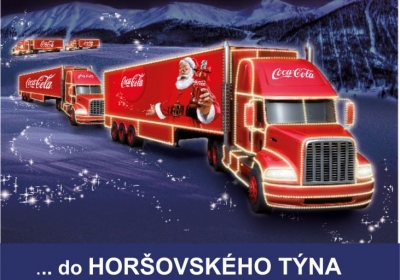 Vánoční kamion Coca-Cola 2022 -  Horšovský Týn