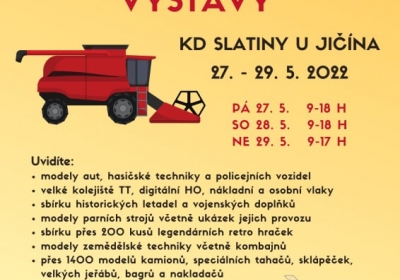 8.ročník modelářské výstavy do Slatin u Jičína 2022